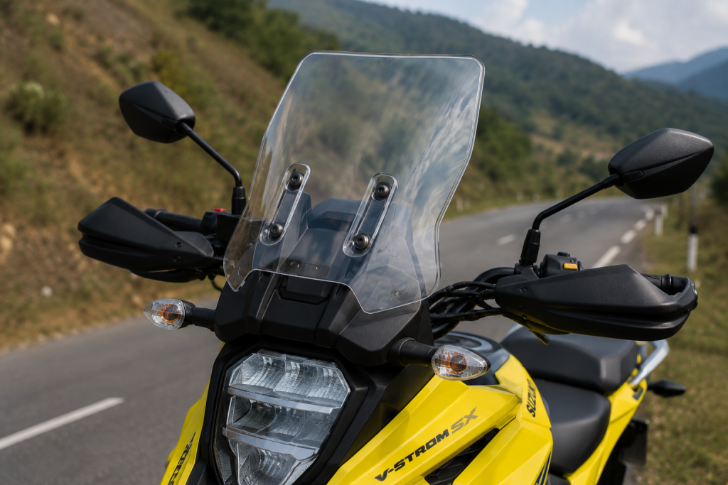 Suzuki V-Strom SX wind sheld 