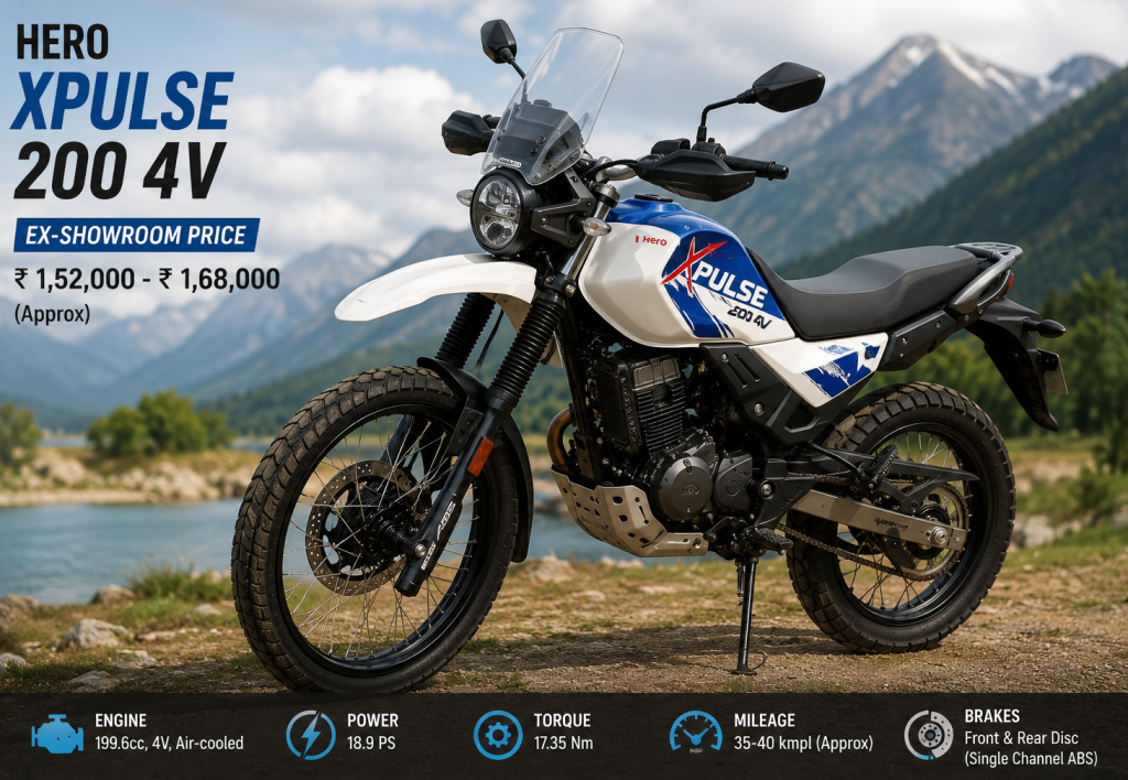Hero XPulse 200 4V – Best Adventure Bike