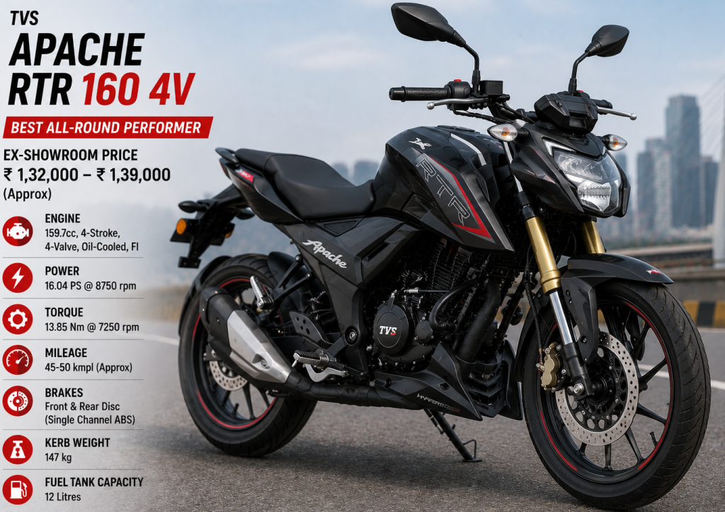 TVS Apache RTR 160 4V