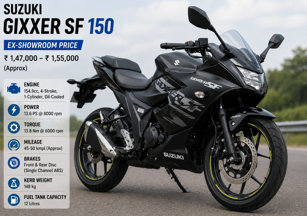 Suzuki Gixxer SF 150 – Most Underrated Bike