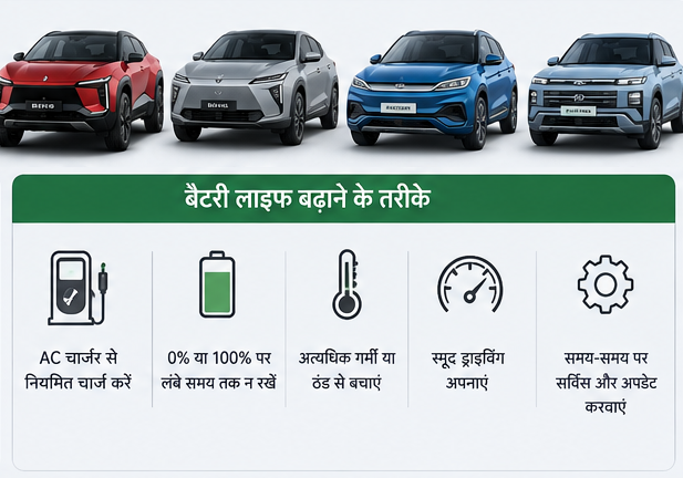 EV Battery को ज्यादा समय तक कैसे चलाएं?